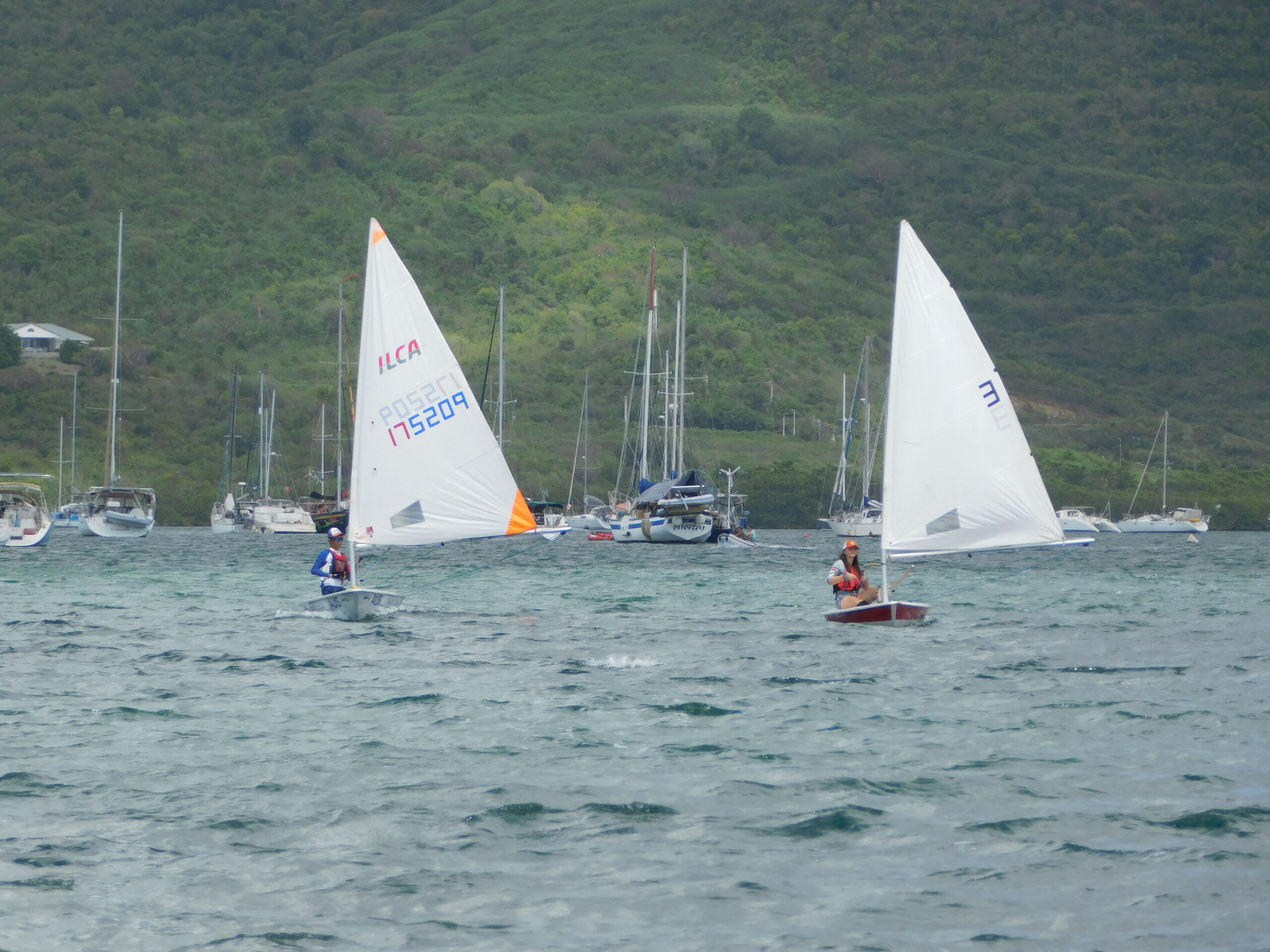 Day 1 of the Hope Ross Series sailed in beautiful conditions.