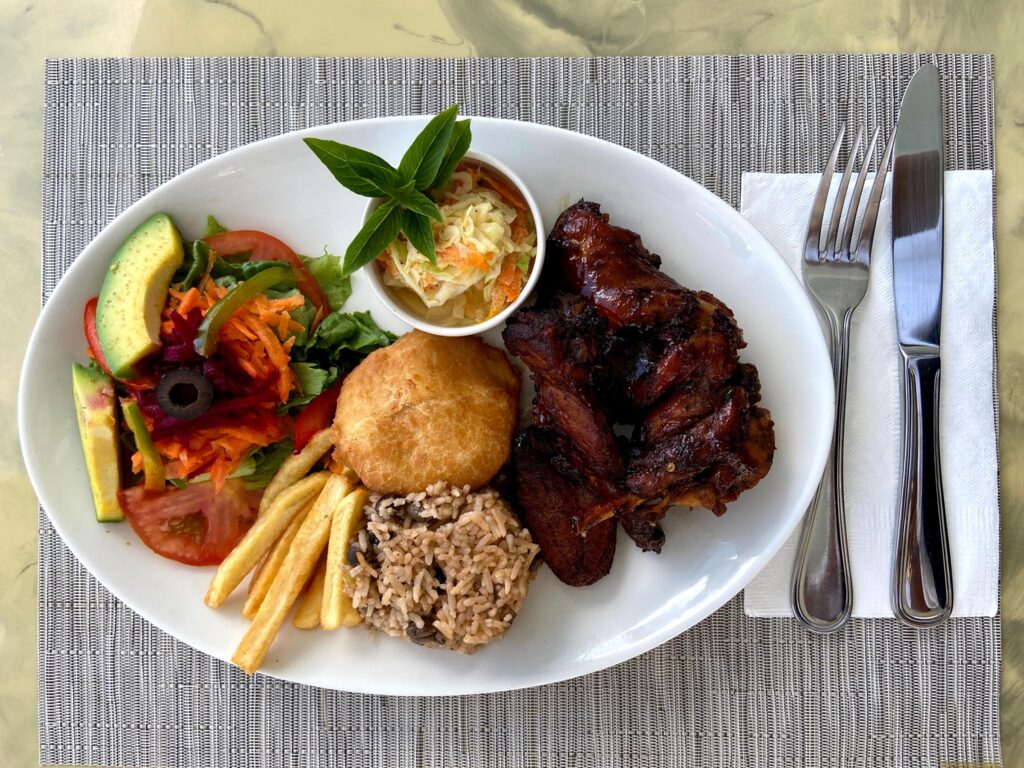 Lobster and steak served by Hideaway Restaurant of Lavista Resort