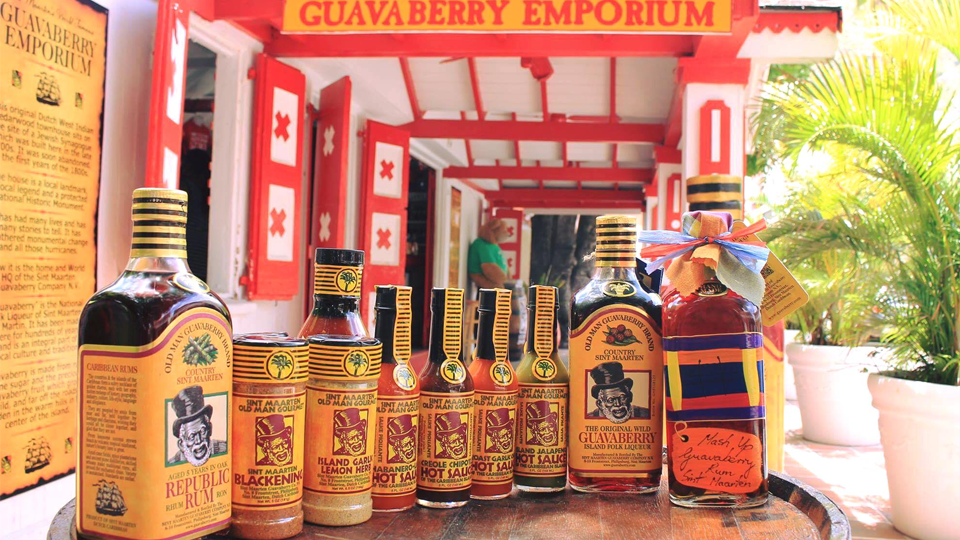 Guavaberry St Maarten is the national liqueur made of Guavaberry fruits
