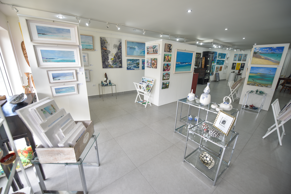 St Maarten culture and Art on Display the Art Box Gallery in Simpson Bay