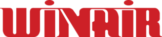 Logo of the local plane service of Sint Maarten called WINAIR