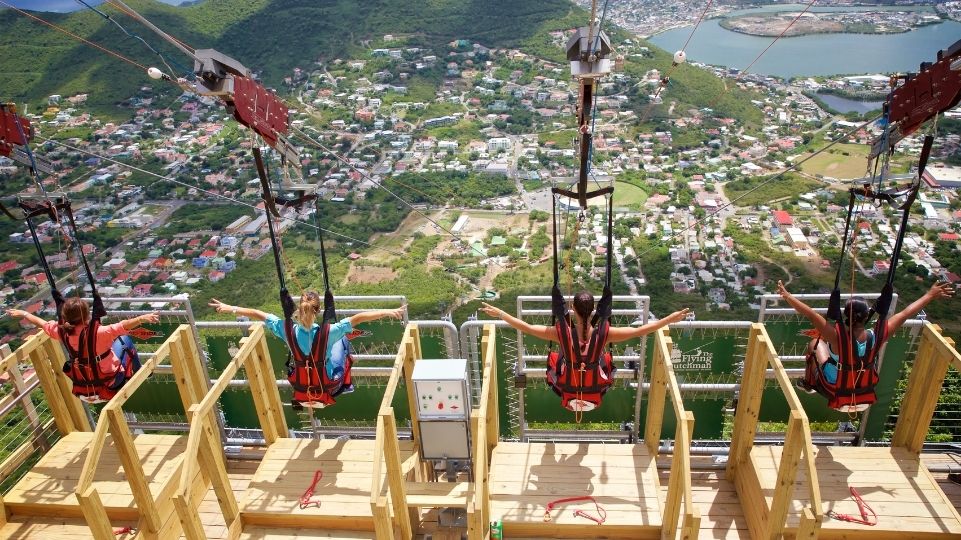 The Flying Dutchman St Maarten provides a thrill of a lifetime over the landscapes of the island