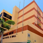 Front Street entrance of Horizon View Beach Hotel, Philipsburg