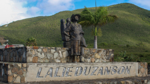 Tata the Bus Driver Monument, St Maarten