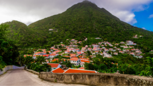 St Maarten island hopping: The famous road to Windwardside Saba
