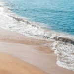 the sea and the beach at Tintamarre