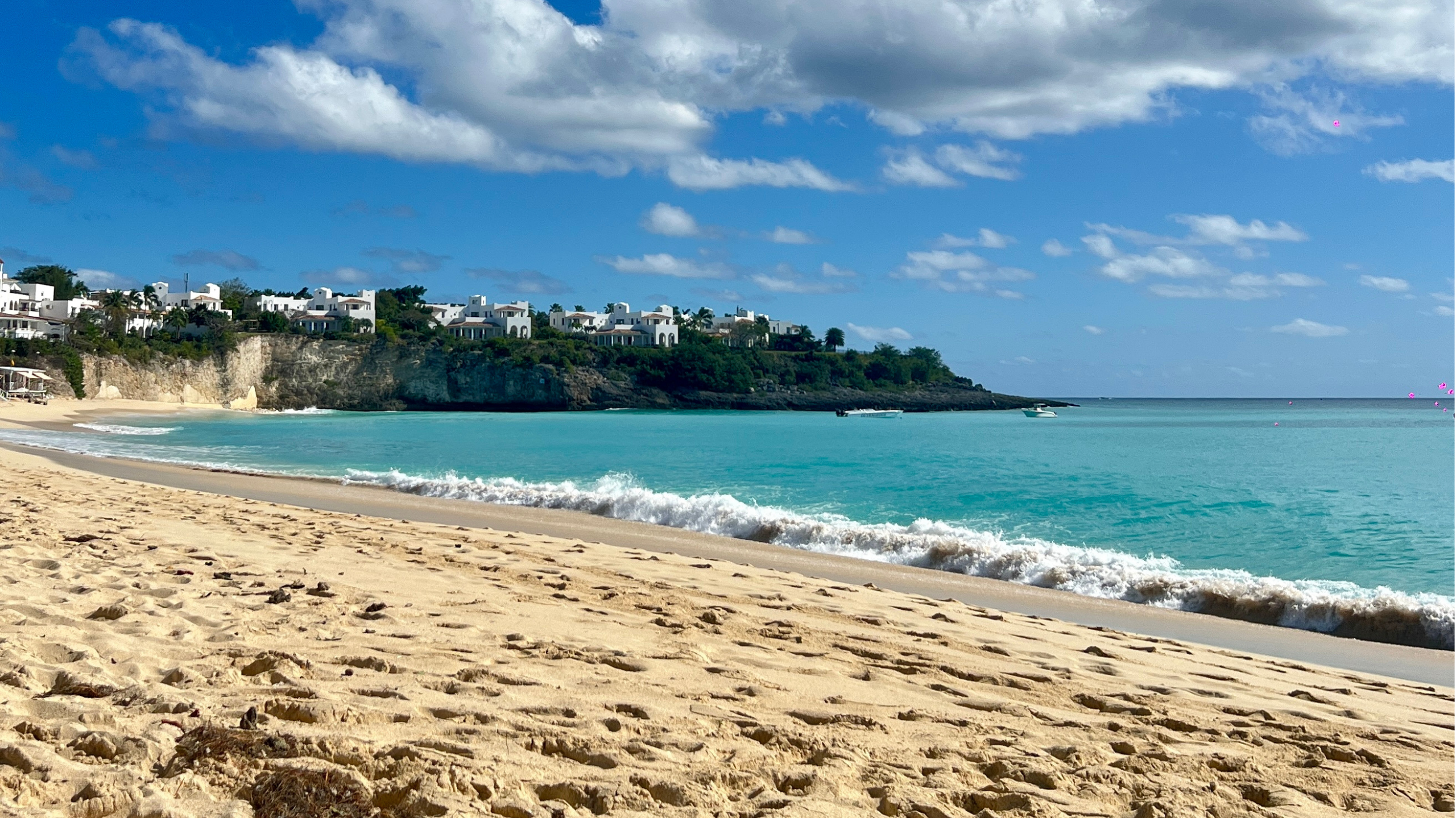 Baie Longue Located on the French side of the island of St Maarten