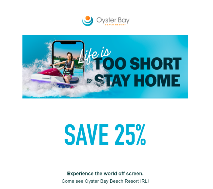 Hotel deal Oyster Bay Beach Resort