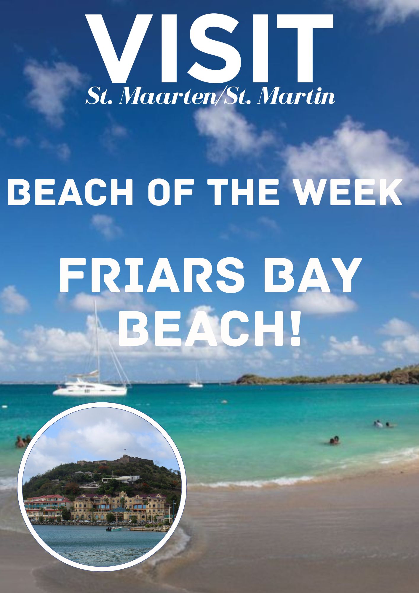 BEACH OF THE WEEK FRIARS BAY BEACH! St. Maarten / St. Martin
