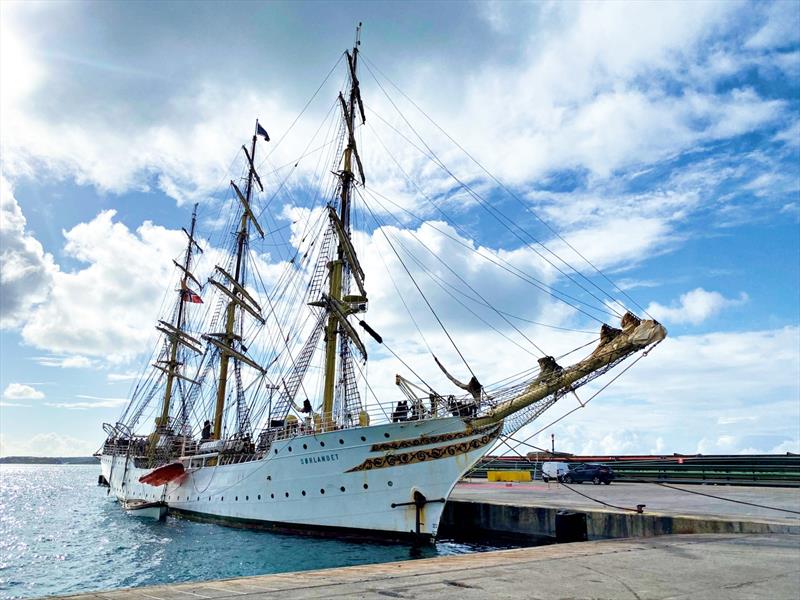 full rigged Tall ship Sørlandet