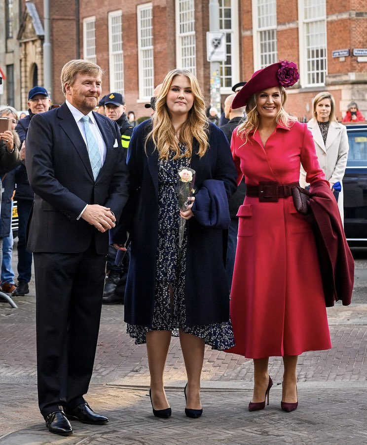 King Willem-Alexander, Queen Maxima and Princess Catharina-Amalia