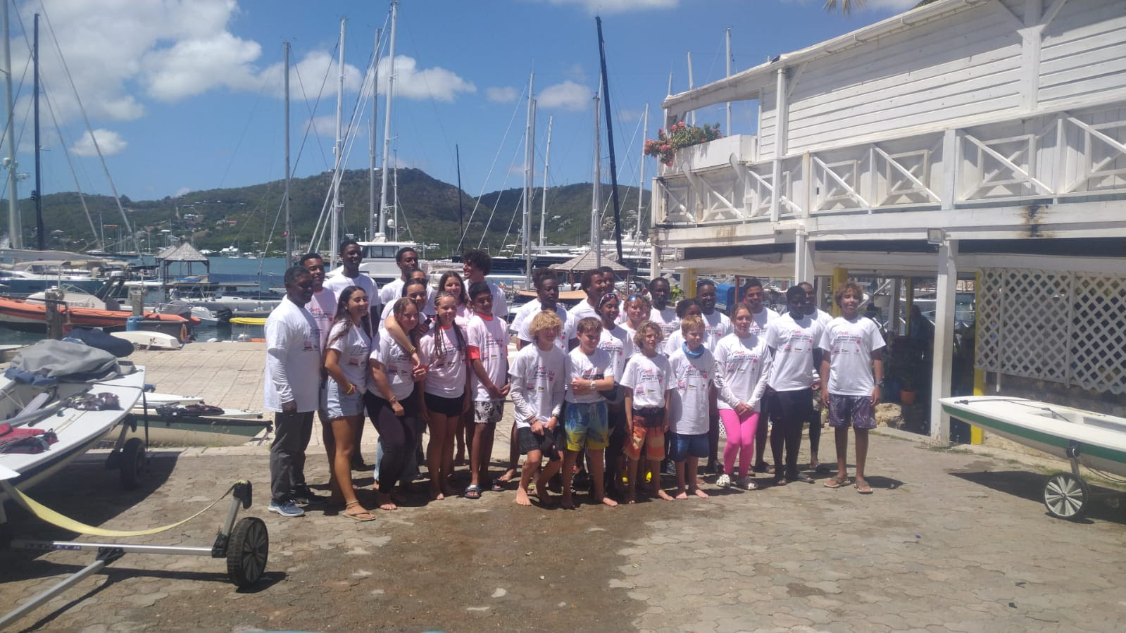 St Maarten winner sailing competition of Antigua