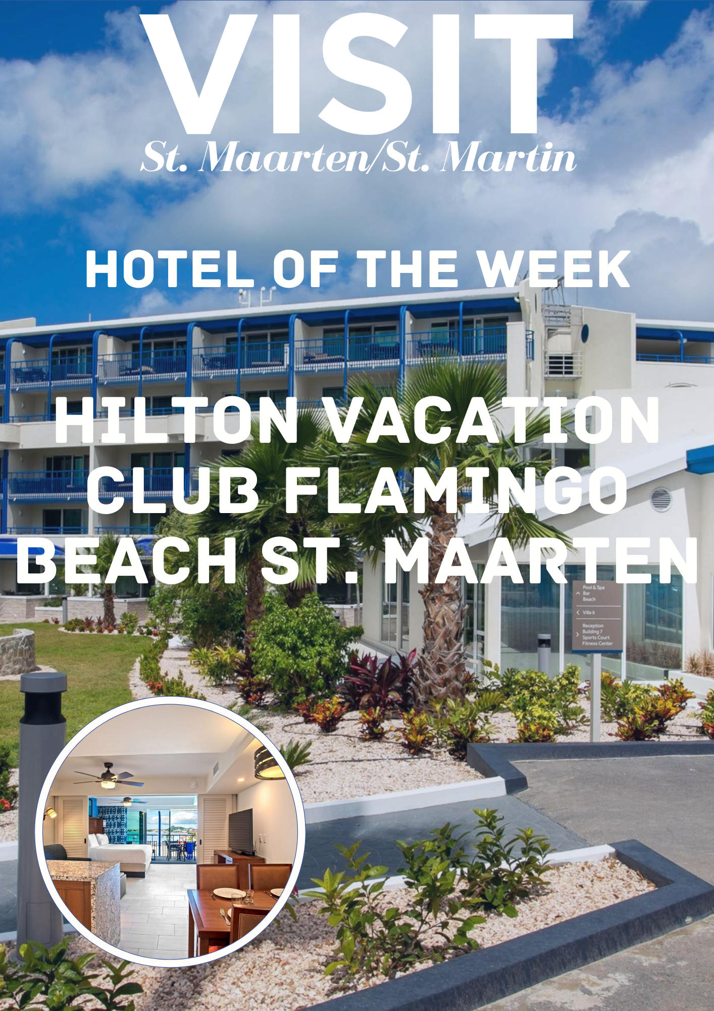 Hilton Vacation Club Flamingo Beach St. Maarten property