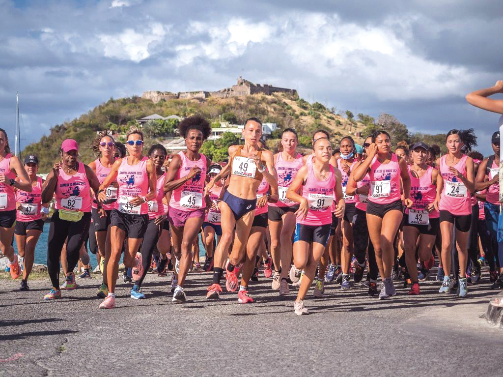 La Saint-Martinoise run, females only, Marigot