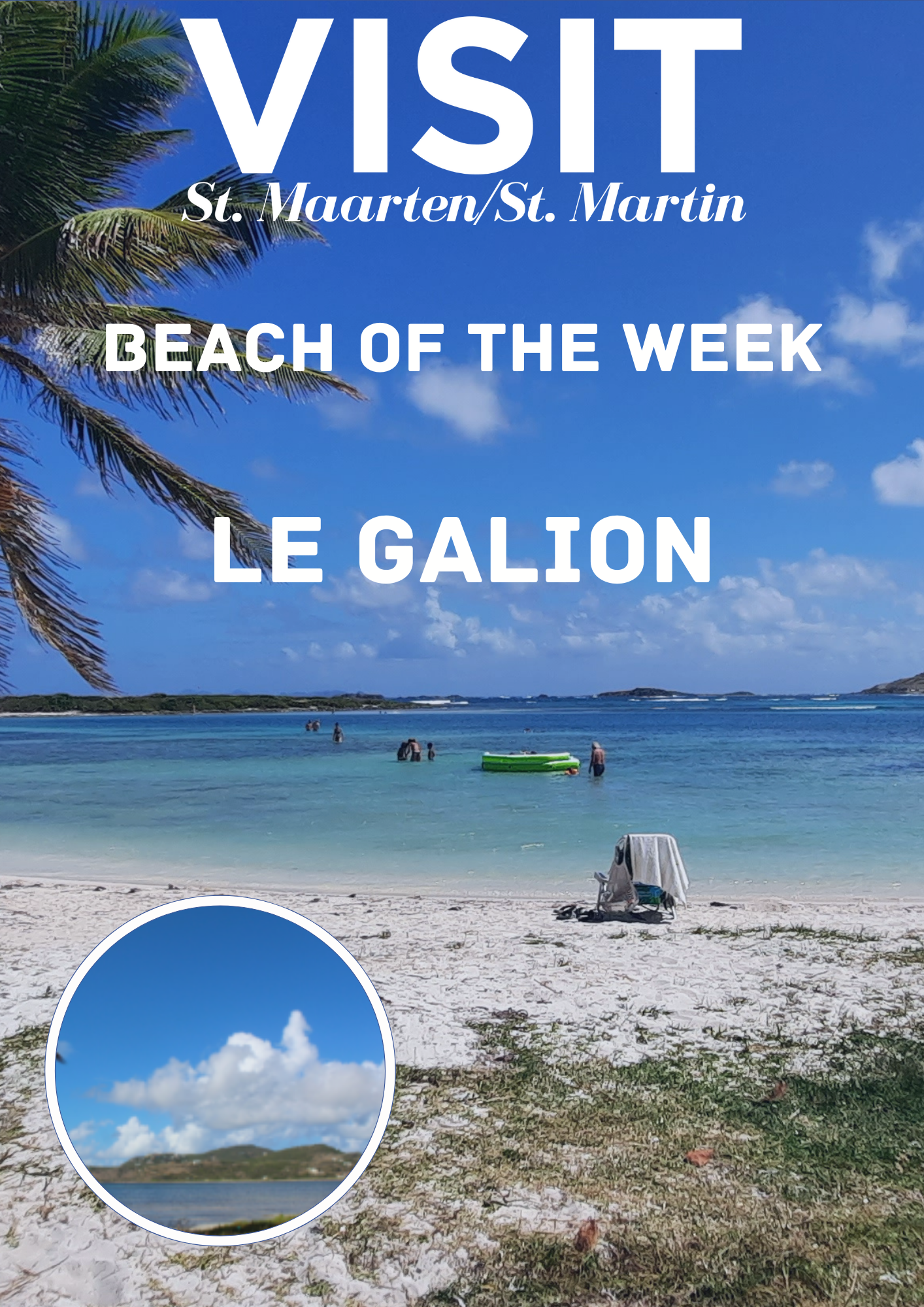 Le Galion Beach on a cool day.