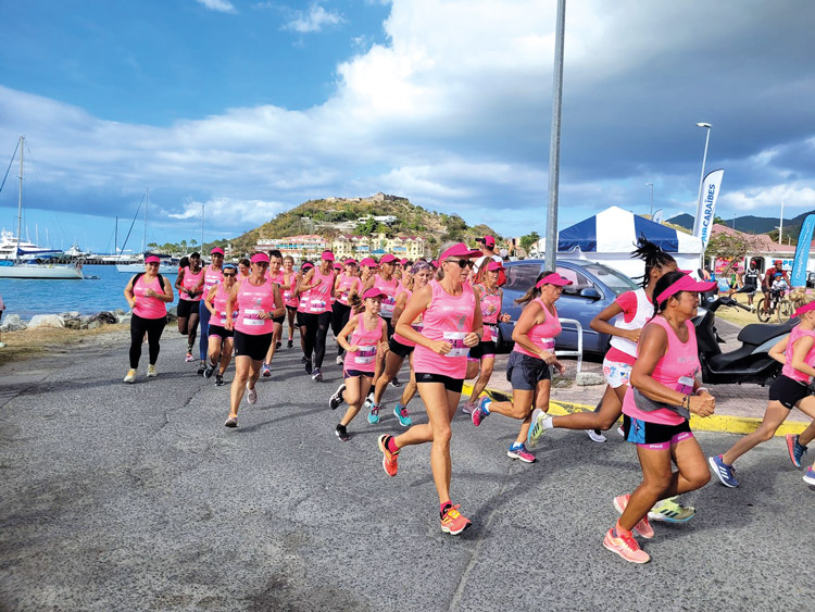 Woman race, Marigot, St Martin, French side