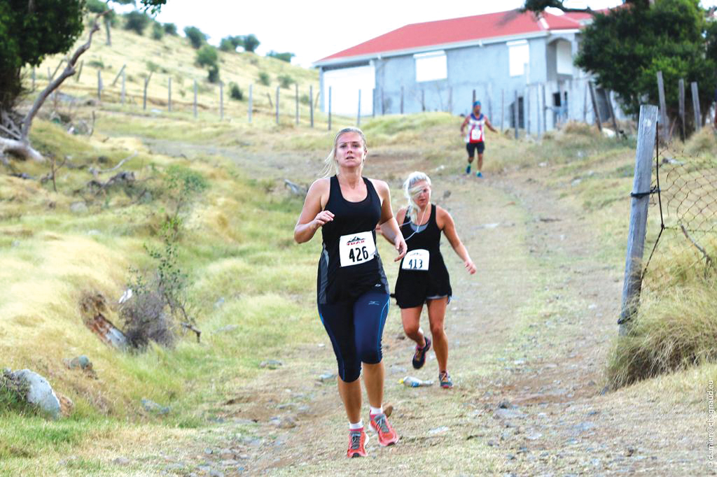 Nature trail race, hiking, Marigot, St Maarten