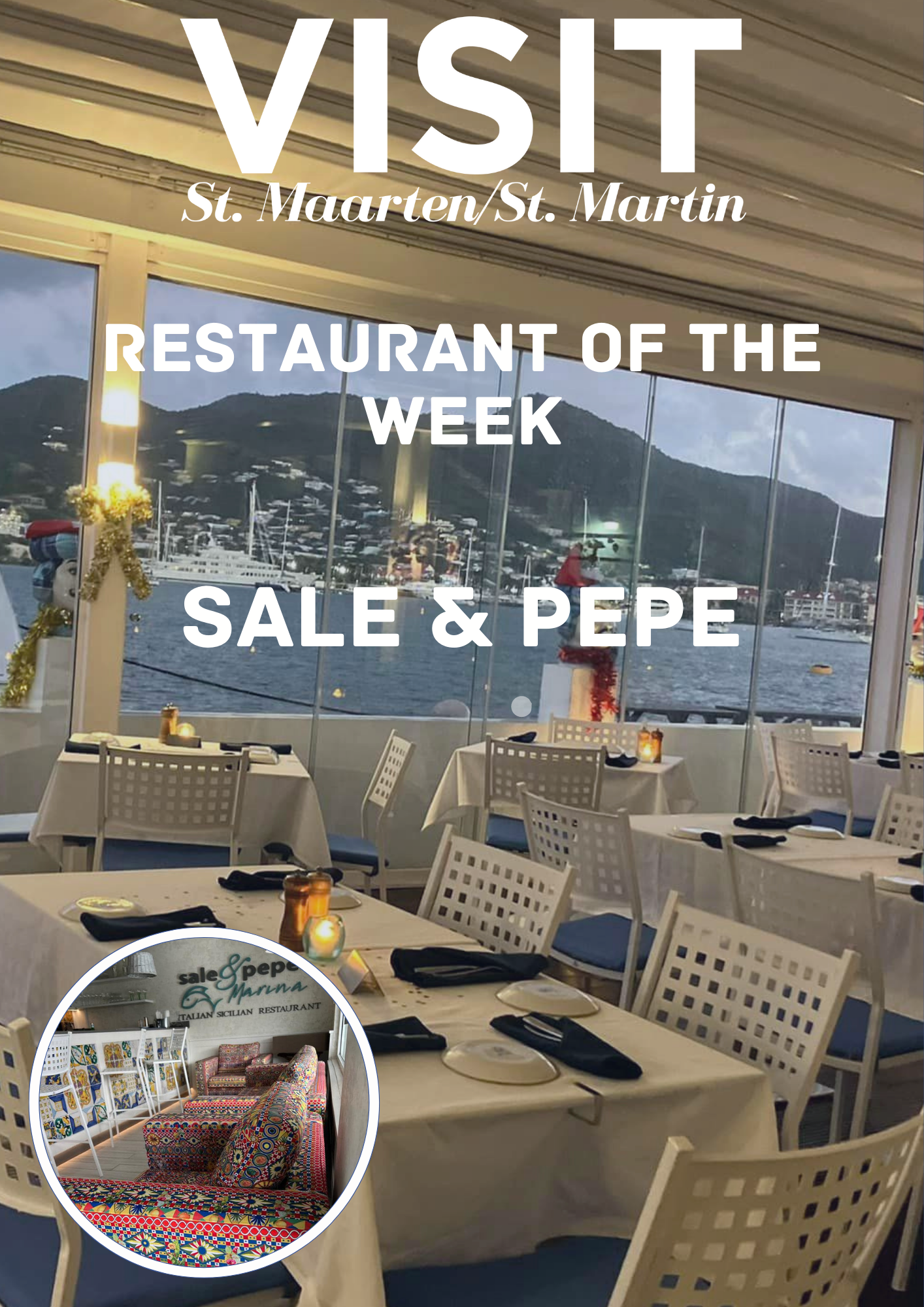 sale & pepe restaurant simpson bay st. maarten