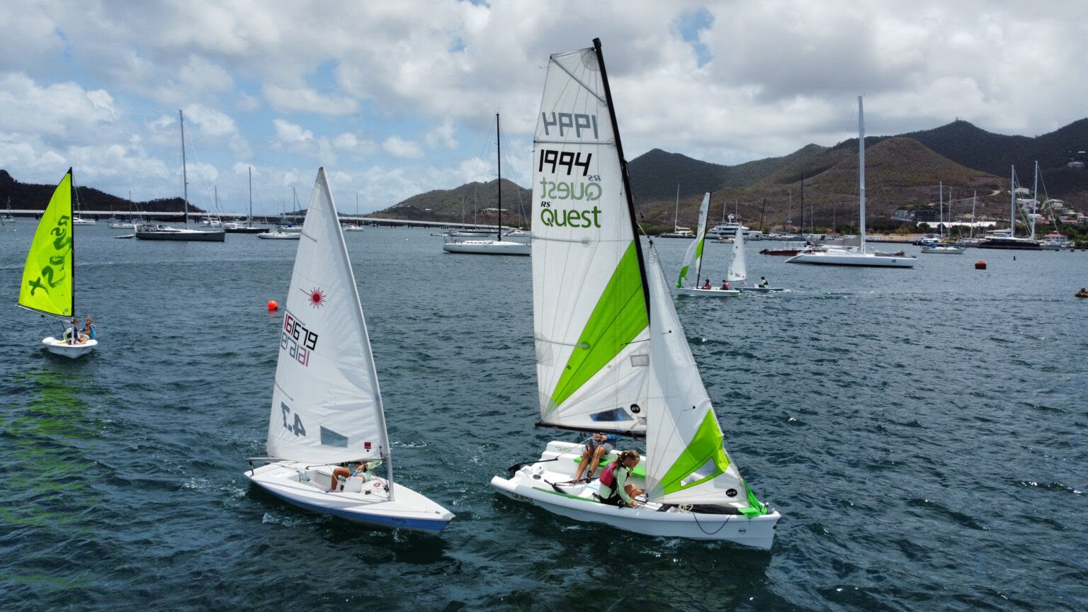 Sailing competition, Sint Maarten Yacht Club, youth sailing