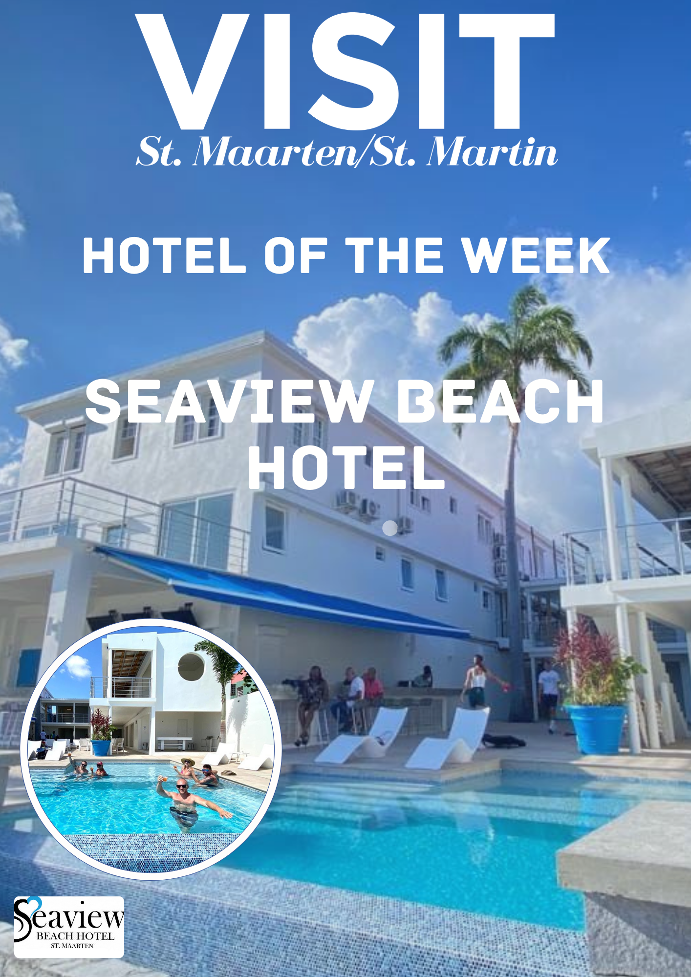 Seaview beach hotel new renovations st. maarten