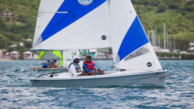 Sint Maarten Yacht club, sailing for less-abled people, sailability program