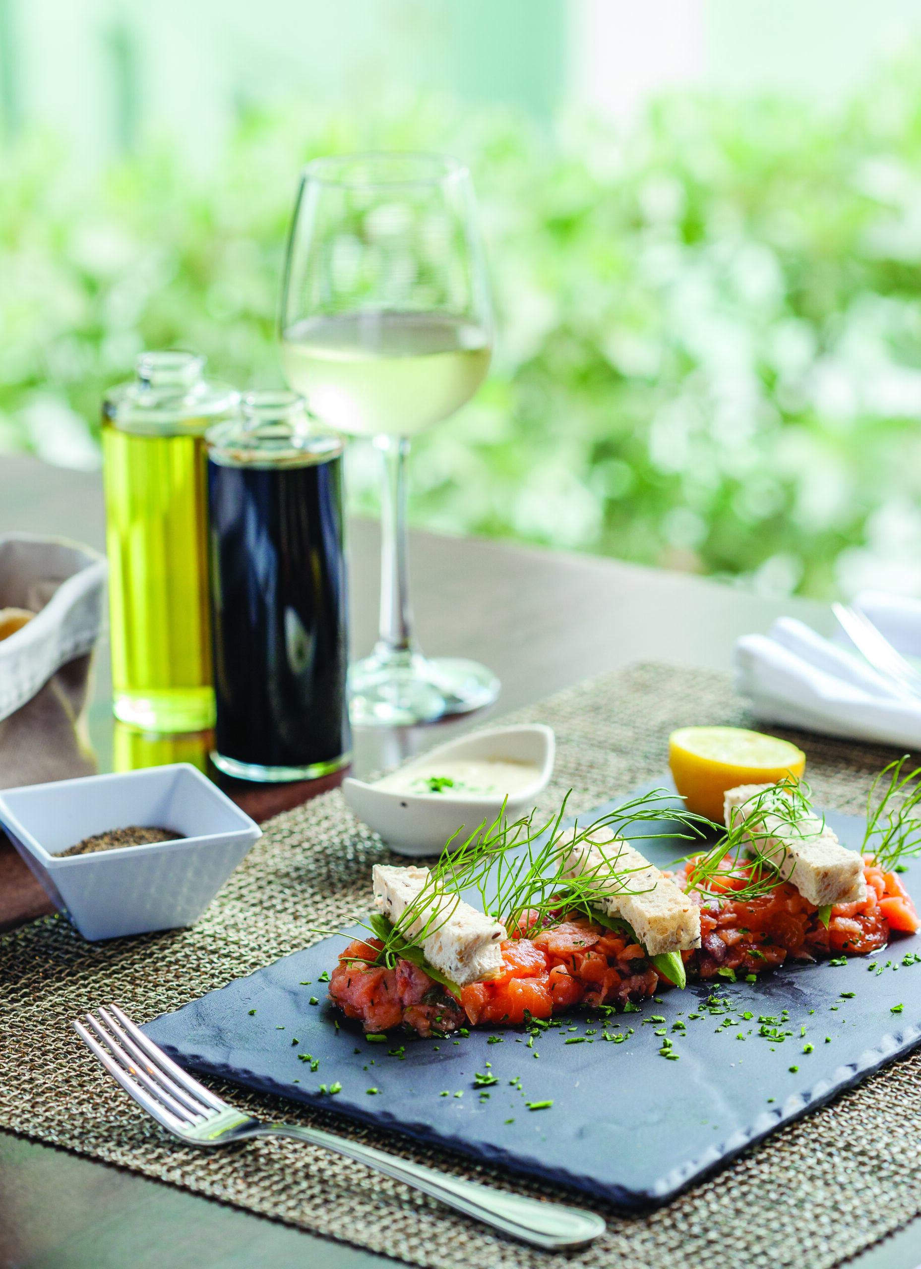 Dining In Oyster Pond