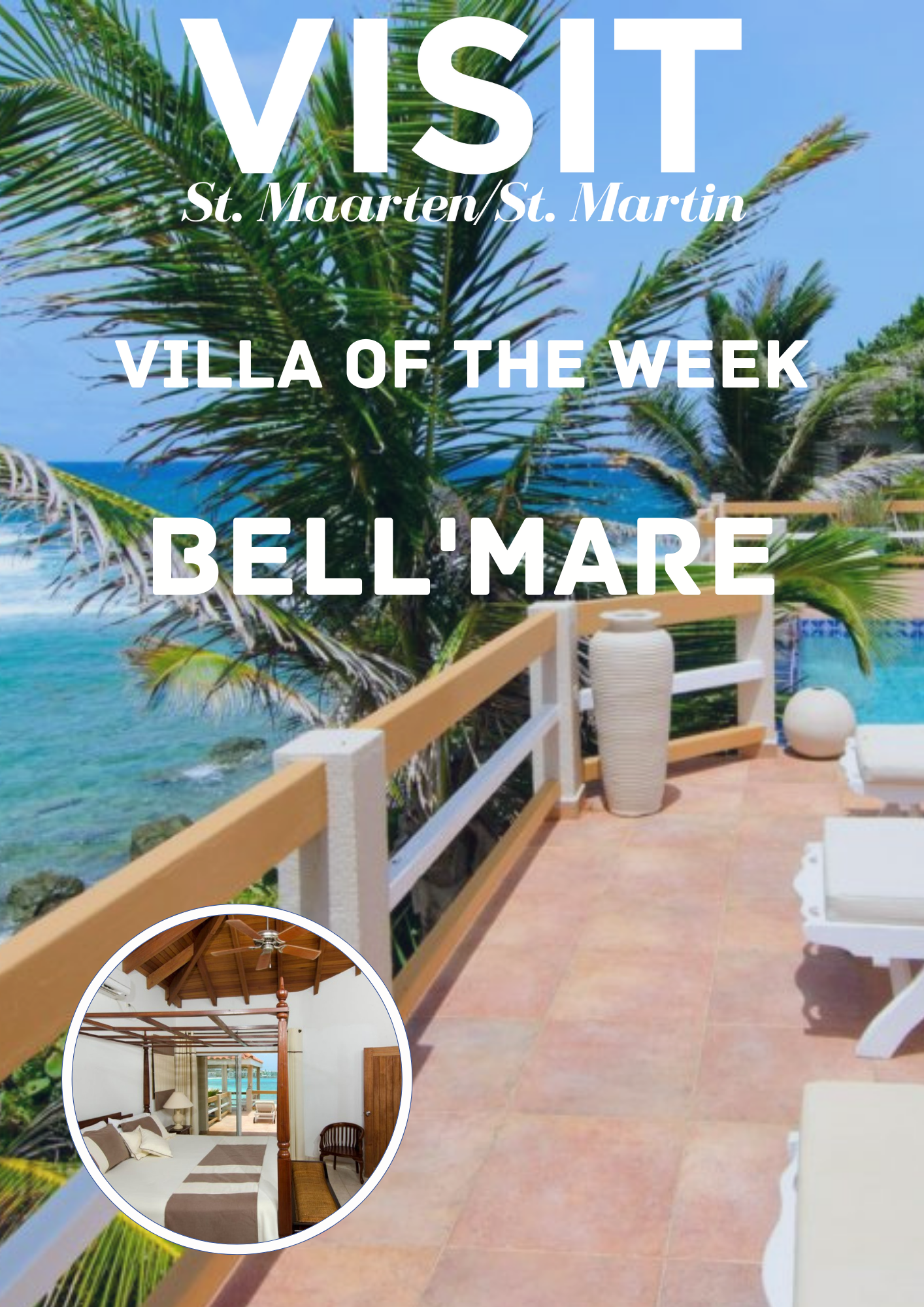 Villa of the week, Bell'Mare St Maarten, St Martin, St Martyn, Maho Beach, SXM