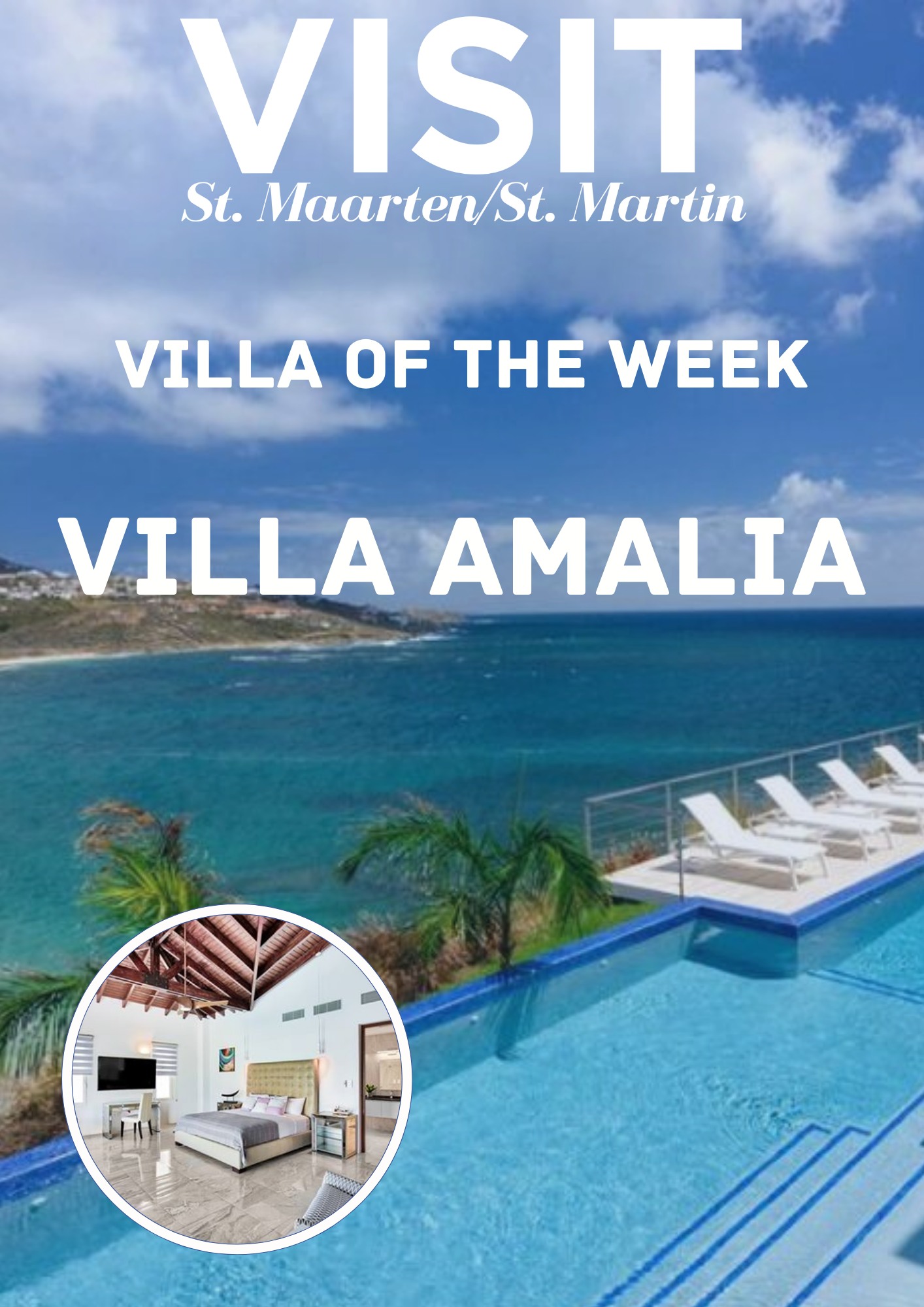 villa of the week, Villa Amalia, Saint Martyn, St Maarten, St Martain, Maho Beach