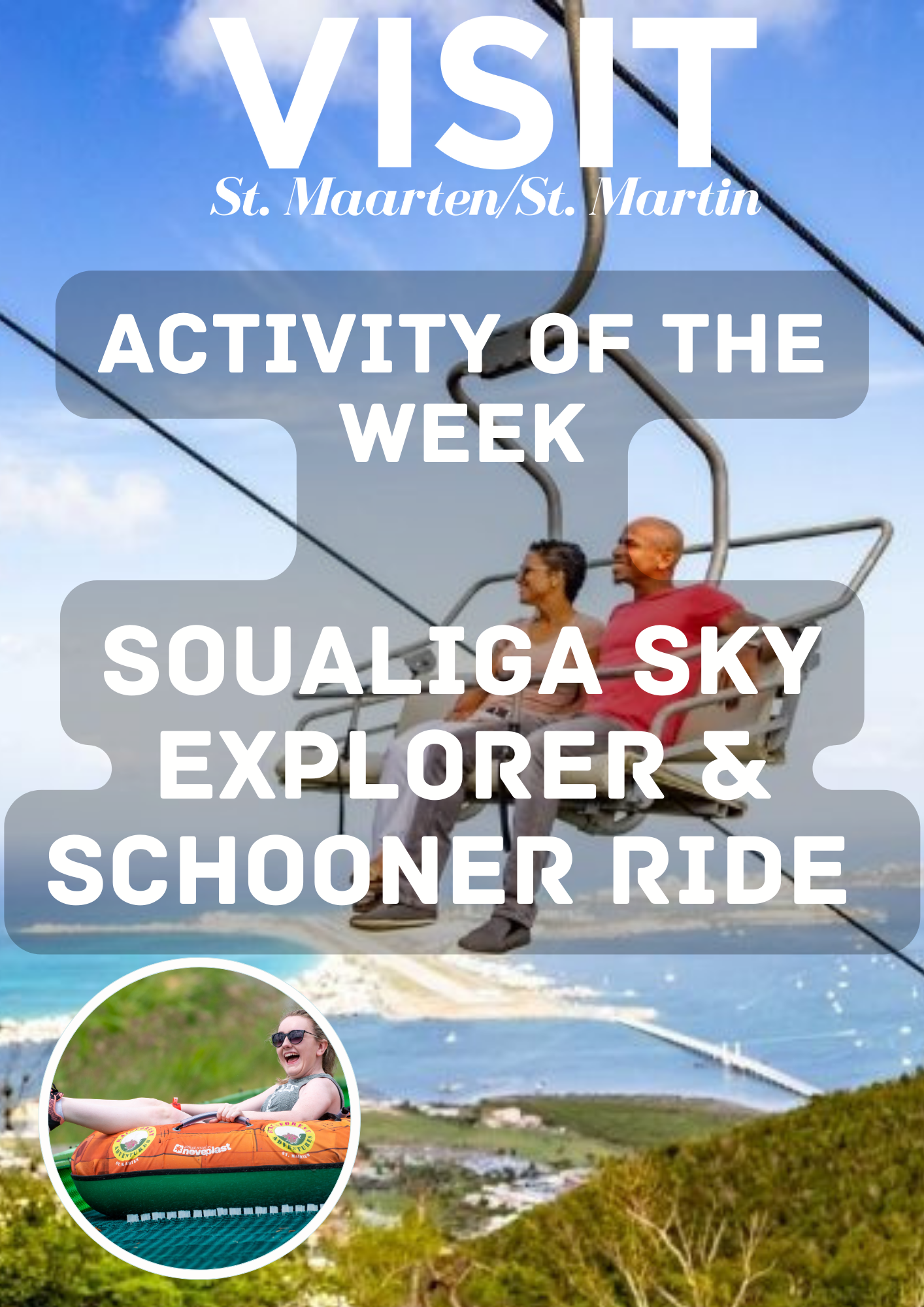 Soualiga Sky Explorer, Rainforest Adventures, Schooner Ride, Emilio's