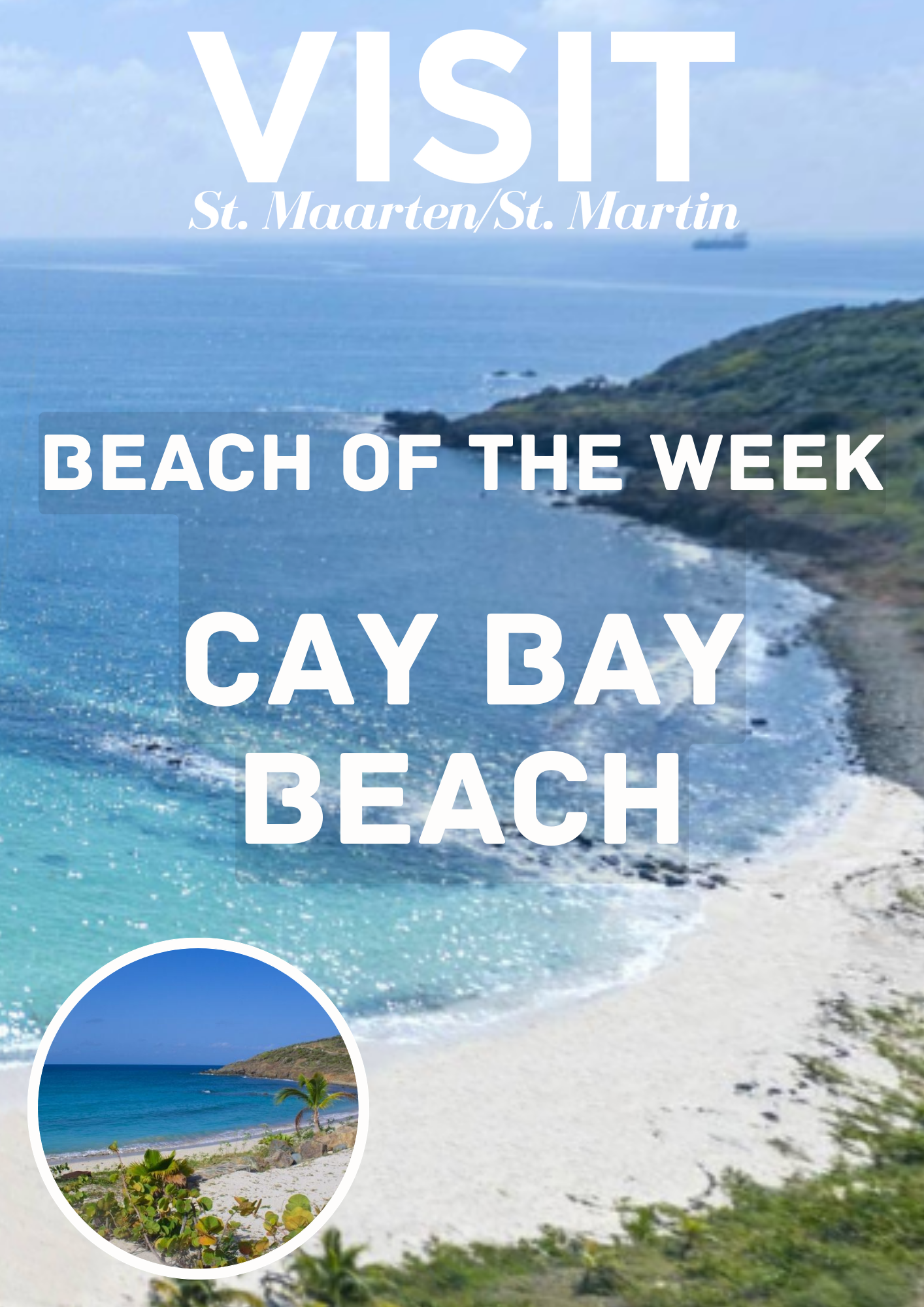 Cay Bay Beach, Best beaches on St Maarten
