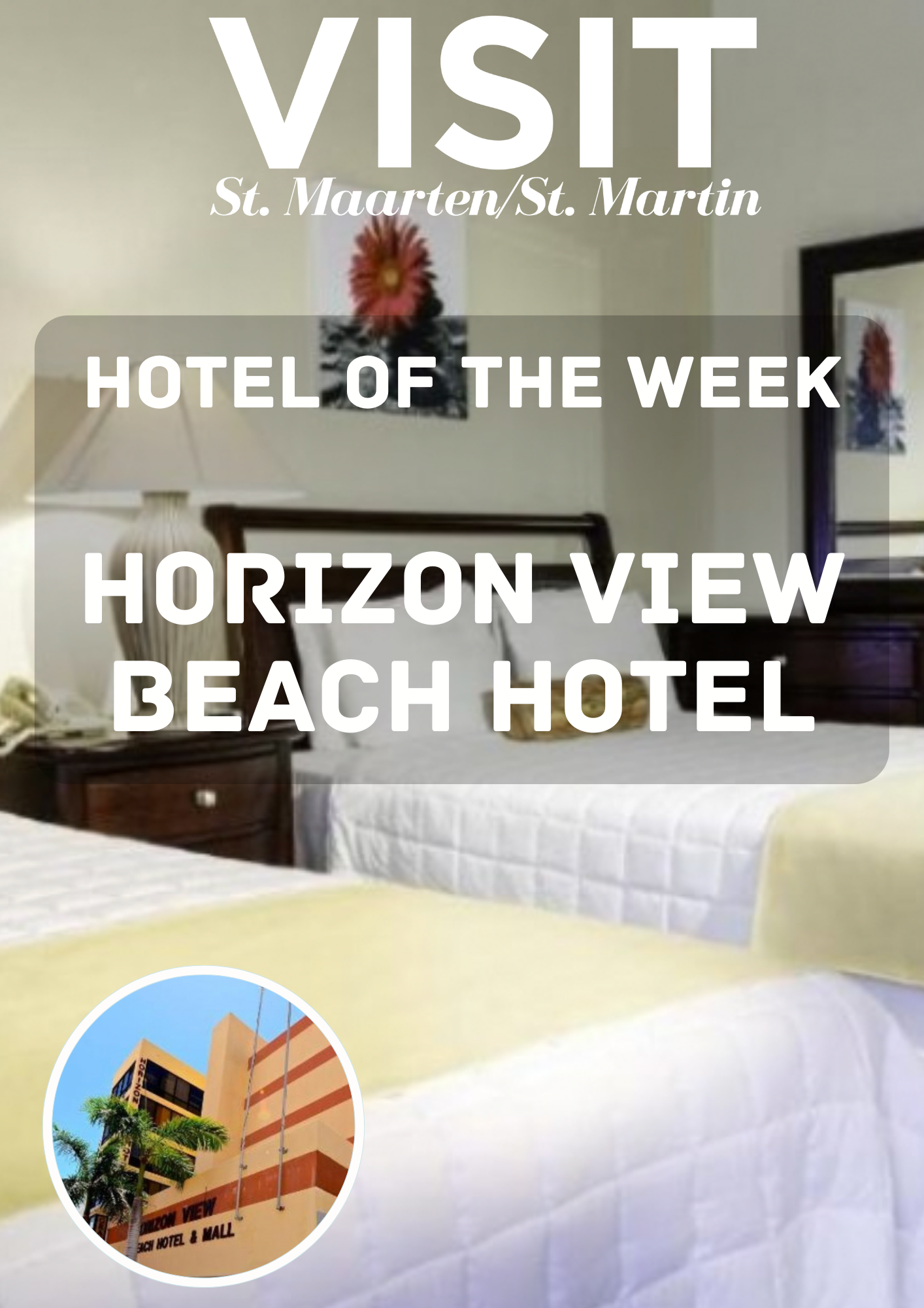 Horizon View Beach Hotel, Philipsburg, Front Street, Where to stay Sint Maarten