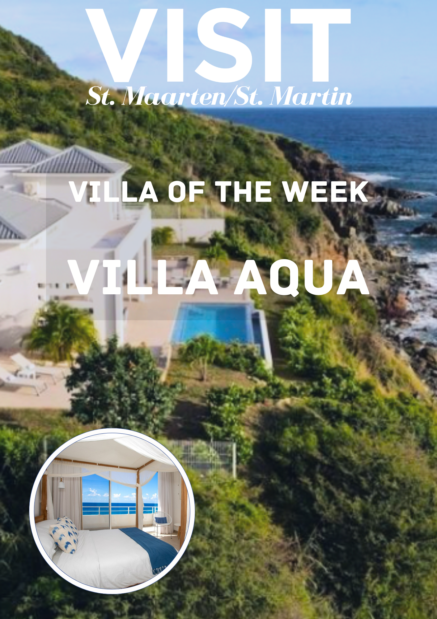 Villa Aqua, Real Estate St Maarten, Where to stay on Sint Maarten
