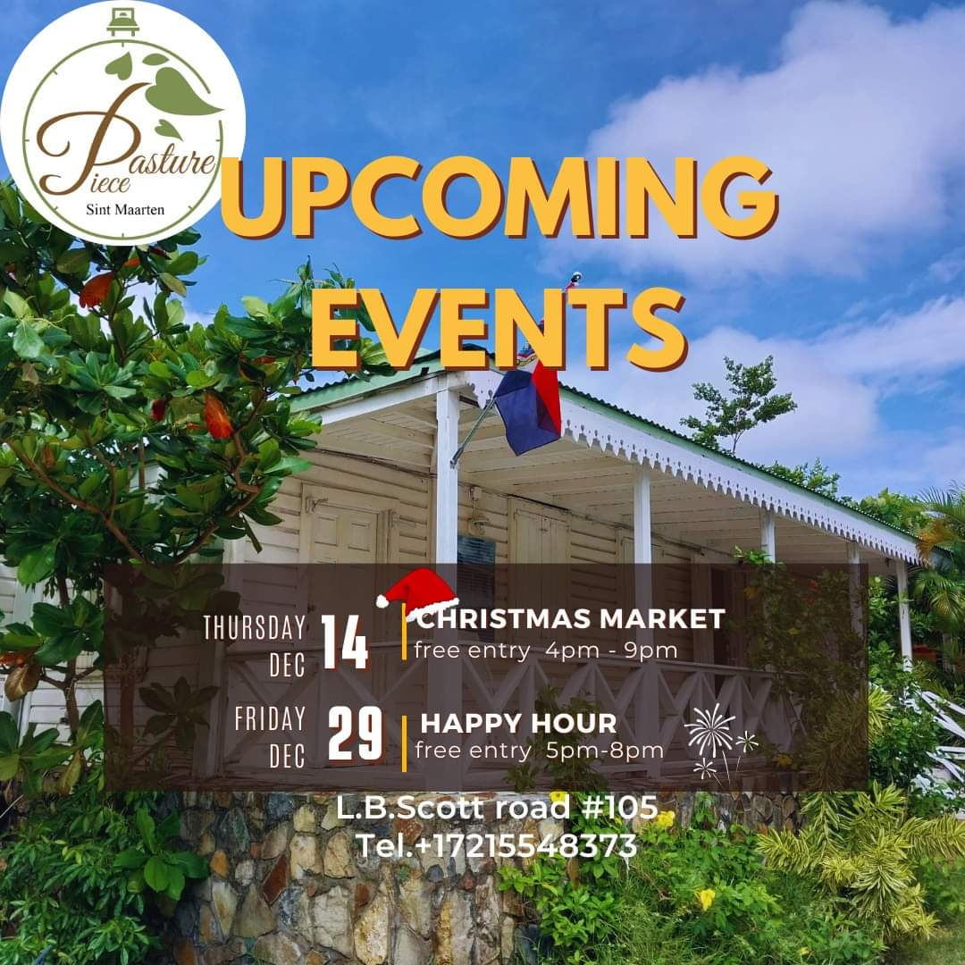 Pasture Piece December schedule