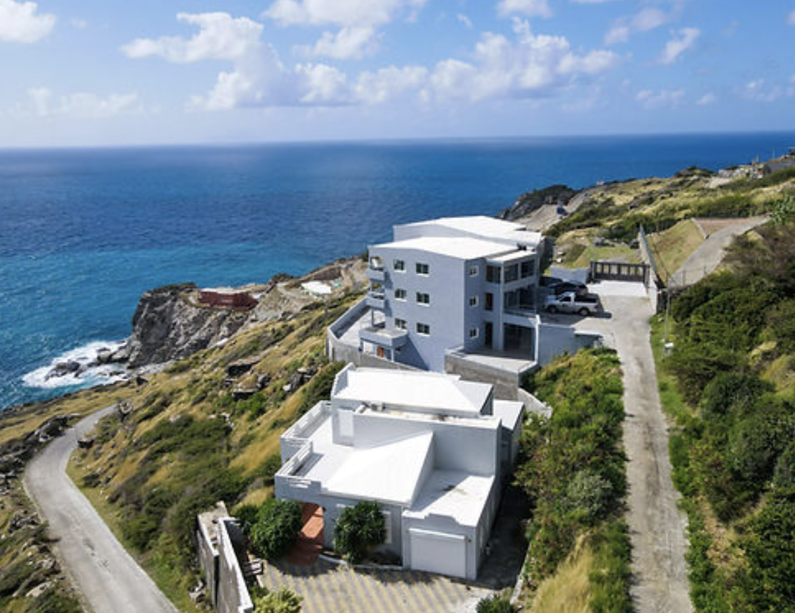 Grey building for sale in Point Blanche Sint Maarten