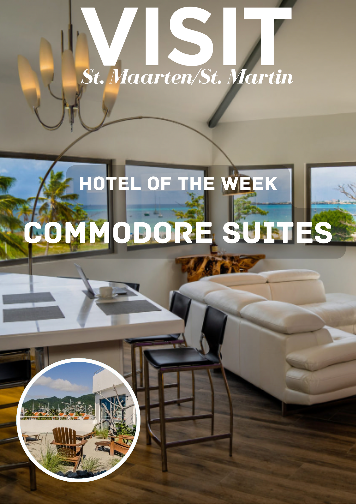 Commodore suites Simpson Bay is the St Maarten hotel of the week