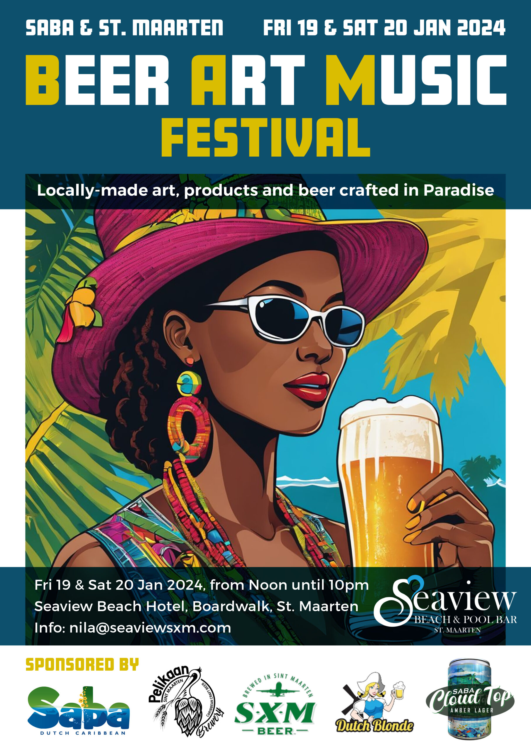 Beer and Music Festival Poster