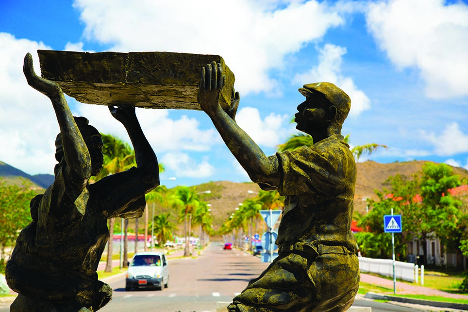 Salt Pickers statue