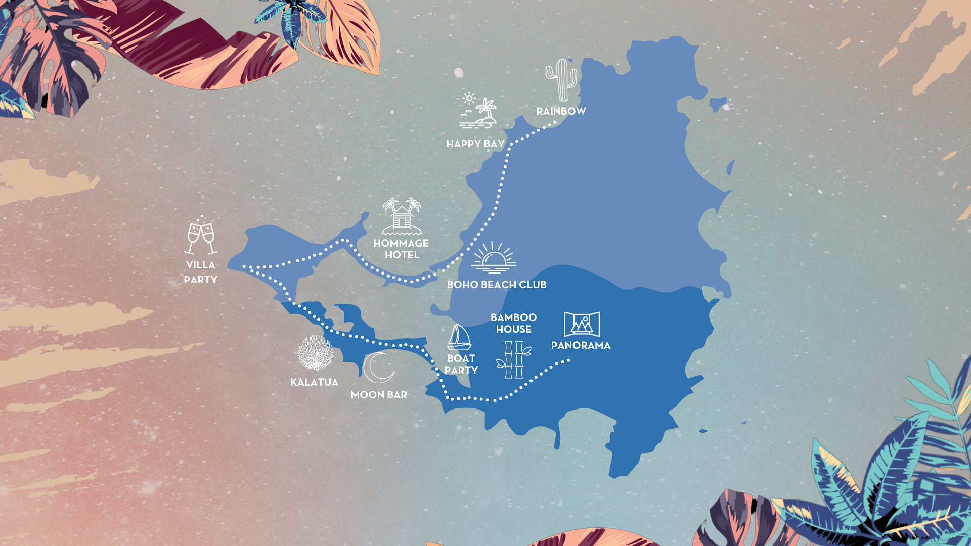 sxm festival map locations 2024