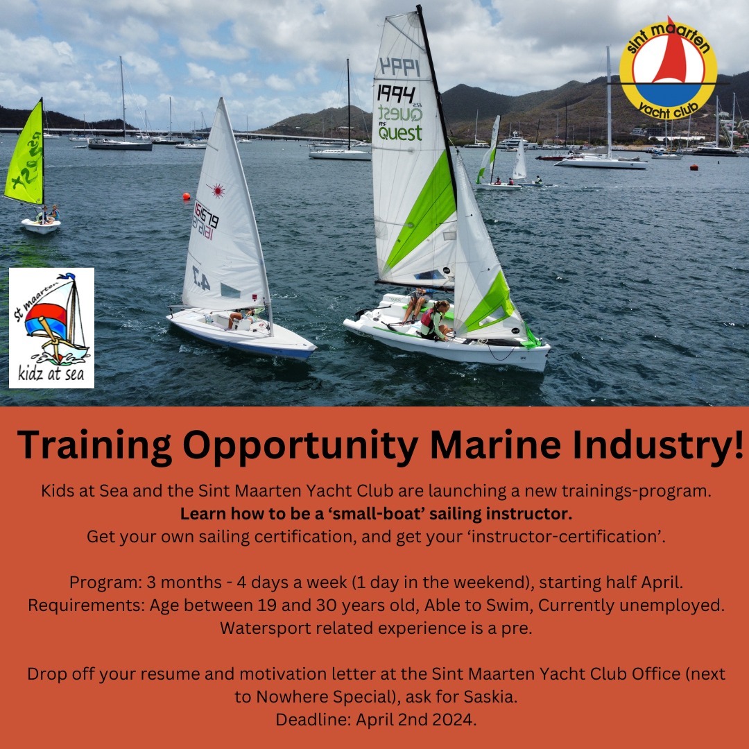 Career oppurtunity at Sint Maarten Yacht CLub
