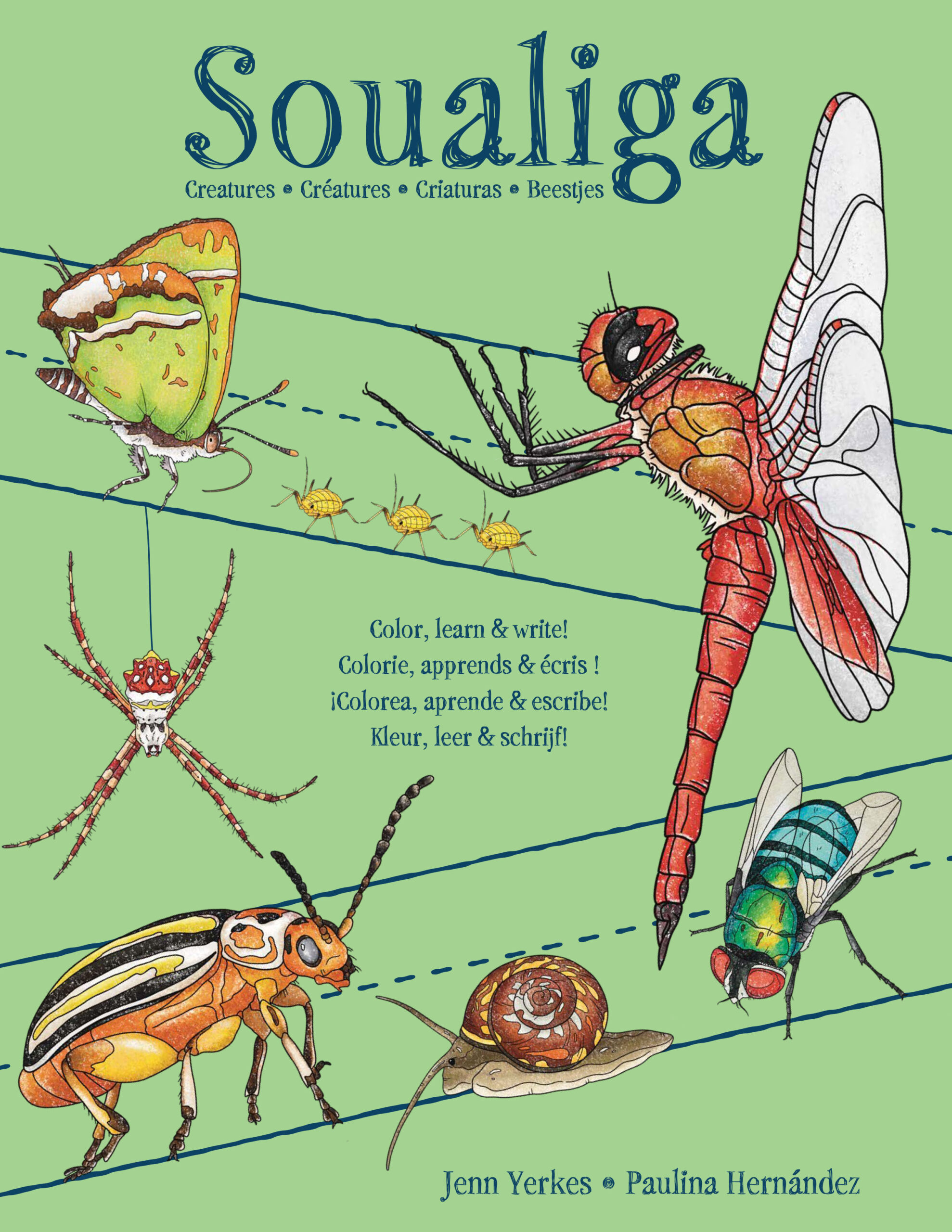 Soualiga Creatures book for kids