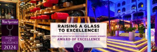 Ocean Lounge restaurant at Holland House Beach Hotel recognized as one of the World’s Best Restaurants for Wine on St. Maarten