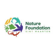 Nature Foundation Logo St. Maarten featuring animals, insects
