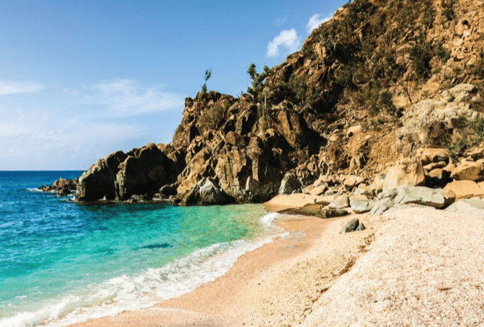 Beach on St Barths