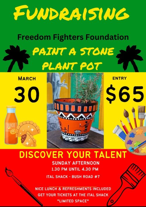 announcement of the fundraising event of freedom fighters foundation