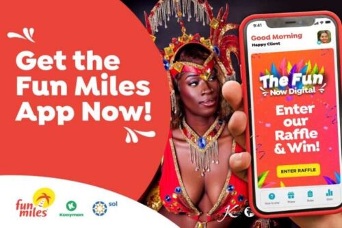announcement of the fun miles app for carnival