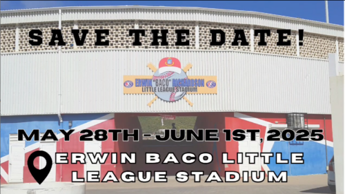 announcement of the ABCS 50+ veteran softball tournament in sint maarten