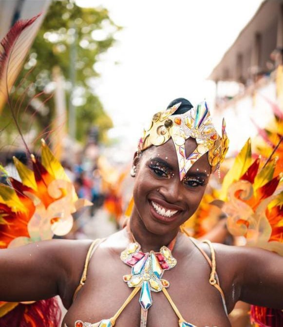shevaugn of holland house in the carnival parade sxm