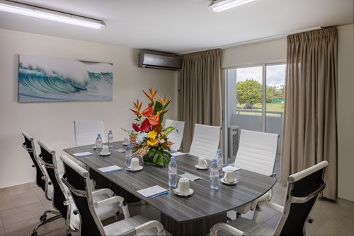 Atrium resort meeting room