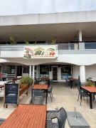 Outside terrace of Rialto Pizza St Maarten