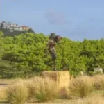 One Tete monument located in the Little Bay area 